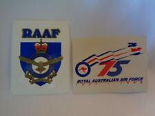 TWO VINTAGE RAAF ROYAL AUSTRALIAN AIR FORCE DECALS/STICKERS -  picture