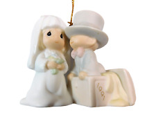 Vintage Enesco Wedding Ornament ~Our First Christmas Together 1991 S.J. Butcher picture
