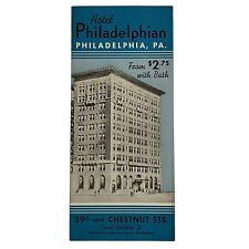 Hotel Philadelphian Philadelphia Pa Vintage Travel Brochure picture