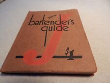 VTG 1934 JAYNES BARTENDERS GUIDE LILIAN CASSELS PROHIBITION MIXOLOGY RARE picture