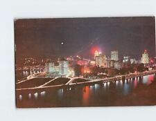 Postcard Downtown Pittsburgh as seen from Mt. Washington Pittsburgh PA USA picture