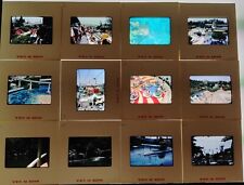 Vintage 1966 35mm Slides Disneyland Teacups Nautilus Monorail Lot of 12 #22474 picture