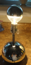 Smaller Sized Single Chrome Ball Mid-Century Lamp picture