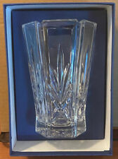 WEDGWOOD 24% LEAD CRYSTAL VASE IN BOX 6.25 INCH HIGH X 4 INCH WIDE (QTY.) picture