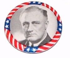 1932 FRANKLIN D. ROOSEVELT FDR PRESIDENT campaign pin pinback button political . picture