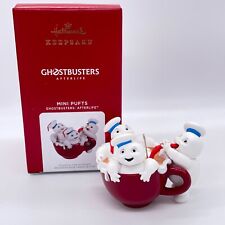 2021 Hallmark Mini Pufts Keepsake Ornament Ghostbusters AfterLife Stay Puffs NIB picture