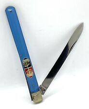 Vintage O.M.O.R. Japan J-211E Stainless Steel Foldable Pocket Knife  picture