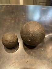 2 American revolutionary War Solid Shot Cannon Balls  picture