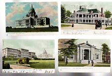 Lot of 4 Providence RI iUNDB and Div Back Tuck Postcards 2 Posted 1907 and 08 picture