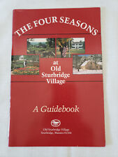 The Four Seasons at Old Sturbridge Village Souvenir Guide Book Vintage picture