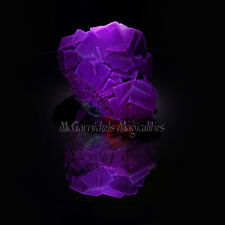 Black Rose Cube Fluorite 545 Gram Fluorescent Crystal Mineral Specimen #302 picture