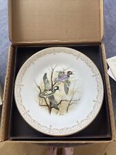 Edward Marshall Bohem Water Bird Collecter Plate “Hooded Mergansers” picture