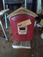 Vintage GAMEWELL Fire Alarm Call Box Pull Station Fireman w/ Mechanism & Key picture
