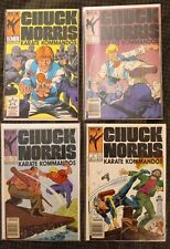 Star Comics Chuck Norris Karate Kommandos # 1-4 Complete Set Of 4 picture