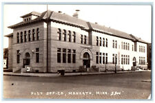 1937 Post Office Building Mankato Minnesota MN Vintage RPPC Photo Postcard picture