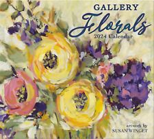 Lang Gallery Florals 2024 Wall Calendar w picture