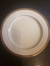 vintage china dishes sets dinnerware, salad plate, platinum band, Charter Club picture