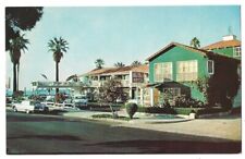 Santa Barbara California c1950's Ala Mar Motel, Cabrillo Boulevard, vintage car picture