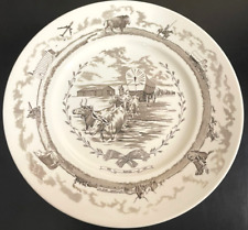 Wedgwood Collector's Plate Kansas commemorative 1861-1961 Coronado RARE 10.75