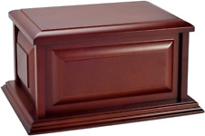 Wood Urn, Professional Wooden Urns for Human Ashes Adult,Burial-Cremation Urns ( picture