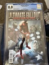 Ultimate Fallout 4 cgc 8.0 Marvel 2011 1st print 1st appearance of Miles Morales picture