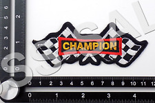 CHAMPION EMBROIDERED PATCH IRON/SEW ON ~4-3/8