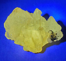Etched Cerussite Crystal from Mibladen Morocco, FLUORESCENT, 31.9 grams picture