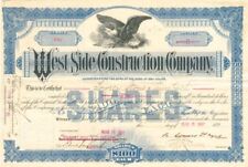 West Side Construction Co. - General Stocks picture