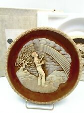 My Heart Leaps 1st Nature Quartet Romantic Poets Series Incolay Cameo Plate MIB picture