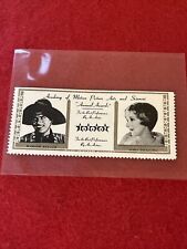 1929 Academy’s Annual Awards WARNER BAXTER & MARY PICKFORD Commemorative Stamp picture