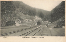Postcard Western Massachusetts: The Hoosac Tunnel, Active Railroad Tunnel, c1905 picture