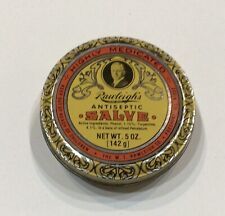 Vintage Rawleigh's Antiseptic Salve Tin 5 oz picture