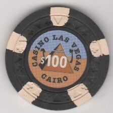 EGYPT  1980s CASINO LAS VEGAS CAIRO 100$ CHIP GAMBLING picture