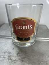 GRANTS Scotch Whisky 2012 Bottle Logo Collection Glass BAR MAN CAVE picture