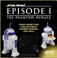 Star Wars Episode 1 25th Anniversary R2-D2 Popcorn Bucket AMC Exclusive * picture