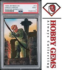 GREEN ARROW PSA 9 1994 Skybox DC Master Series Foil #F3 C2 picture