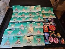 Lot Of 42 New Unused Girl Scouts Patches NOS.  Amazing Lot picture
