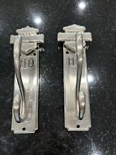 Set Of Two Harley Davidson motorcycle Heavy Wall Mount Coat Or Hat Wall Hanger’s picture