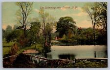 Postcard Lacona NY Swimming Hole 1913 picture