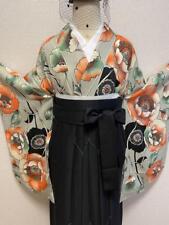 Two-piece sleeve kimono, hakama, 2-piece set Retro Modern Vintage Japan picture