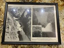 Vintage Building Boulder Dam Nevada Picture Frame picture