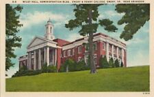 Postcard Wiley Hall Administration Bldg Emory & Henry College Emory VA  picture