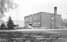 Whittemore Iowa 1950s RPPC Photo #35B Postcard Public Schools 21-11835 picture