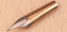 Beautiful #5 Alloy Nib, (not gold), Two-Tone, 29mm in Length, New Old Stock picture