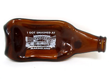 Vintage Marineland Souvenir Smashed Bottle Glass picture