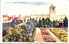 Postcard 1914 Panama California Exposition Los Jardines De Mentezuma B16 picture