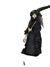 Near 3' WITCH Standing HALLOWEEN Doll MAGICAL SEASON Beautifully Crafted picture