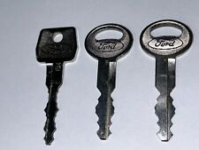 Vintage Ford Family of Fine Cars Keys 3 Vintage Ford Automobile Car Keys picture