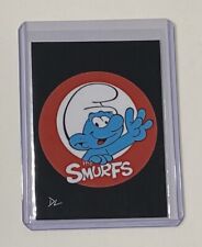 The Smurfs Limited Edition Artist Signed “Studio Peyo” Trading Card 4/10 picture