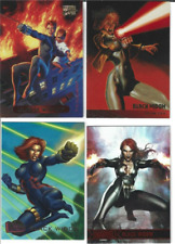 BLACK WIDOW - 1994/ 1995/ 1996/ 2012 trading cards (Marvel) NEAR MINT+ AVENGERS picture